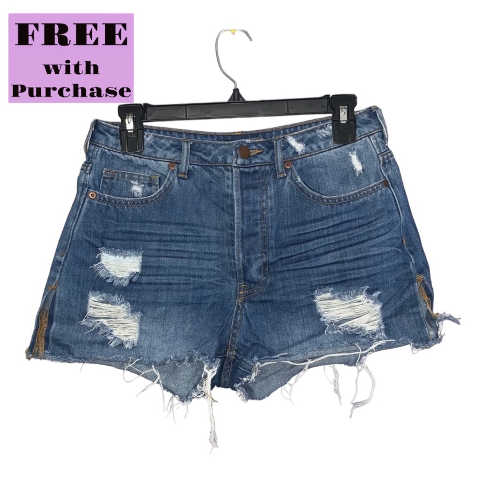 H&M Distressed Cut off Jean Shorts